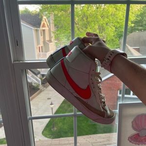 Nike neon colored blazers (barley worn)